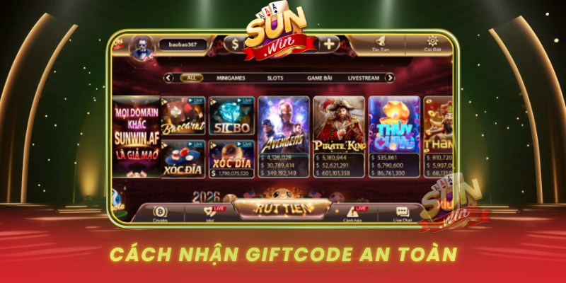 Hướng Dẫn Cách Nhận Giftcode SUNWIN Nhanh Và Dễ Áp Dụng 4 Cach Nhan Giftcode An Toan Va De Thanh Cong