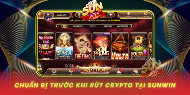 Hướng Dẫn Rút Crypto An Toàn Và Hiệu Quả Tại SUNWIN 2 Chuan Bi Truoc Khi Rut Crypto Tai Sunwin