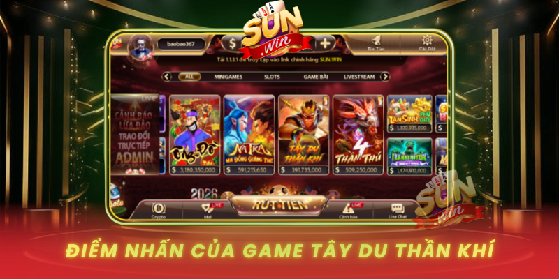 Khám Phá Game Tây Du Thần Khí Hấp Dẫn Tại Cổng Game SUNWIN 2 Diem Nhan Cua Game Tay Du Than Khi