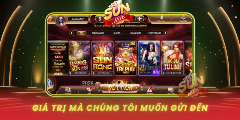 Gia Tri Ma Chung Toi Muon Gui Den