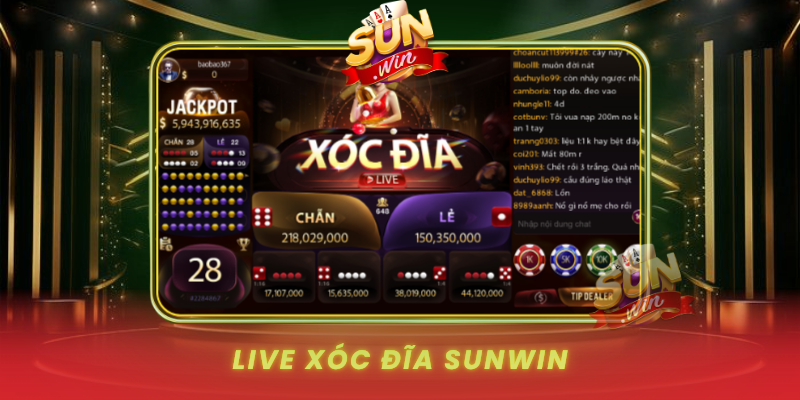Live Xóc Đĩa SUNWIN – Cược Nhanh, Thắng Lớn Mỗi Ngày 1 Live Xoc Dia Sunwin Cuoc Nhanh Thang Lon Moi Ngay