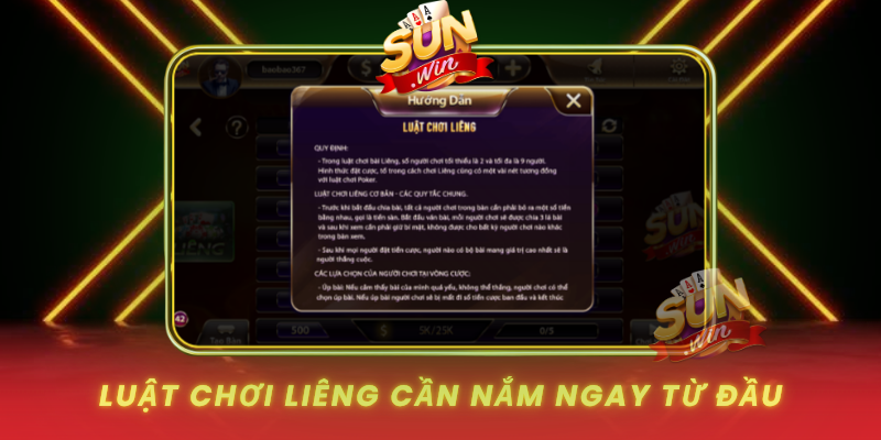 Khám Phá Liêng – Game Bài Online Được Yêu Thích Hiện Nay 3 Luat Choi Lieng Can Nam Ngay Tu Dau