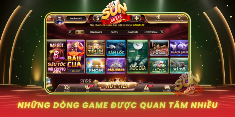 Game Bài SUNWIN Sôi Động – Dễ Chơi, Dễ Thắng Cho Người Mới 2 Nhung Dong Game Duoc Quan Tam Nhieu