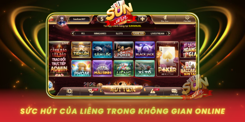 Khám Phá Liêng – Game Bài Online Được Yêu Thích Hiện Nay 2 Suc Hut Cua Lieng Trong Khong Gian Online