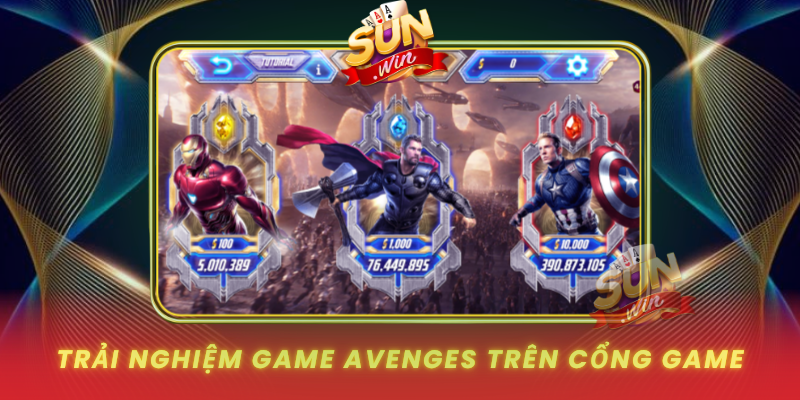 Khám Phá Avenges Tại SUNWIN - Bùng Nổ Trải Nghiệm Săn Thưởng 3 Trai Nghiem Game Avenges Tren Cong Game Sunwin