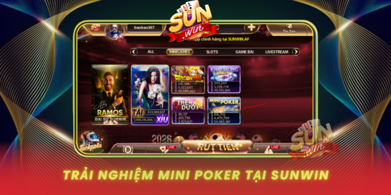 Mini Poker SUNWIN – Trải Nghiệm Giải Trí Đổi Thưởng Đỉnh Cao 3 Trai Nghiem Mini Poker Tai Sunwin Co Gi Noi Bat