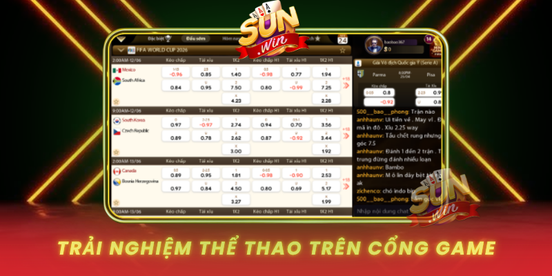 Thể Thao Trên SUNWIN – Trải Nghiệm Cá Cược Đỉnh Cao Hấp Dẫn 3 Trai Nghiem The Thao Tren Cong Game Sunwin