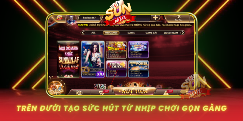Trò Chơi Trên Dưới Tại SUNWIN - Sức Hút Từ Lối Chơi Dễ Cuốn 2 Tren Duoi Tao Suc Hut Tu Nhip Choi Gon Gang